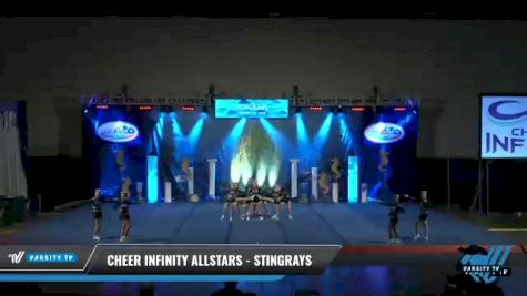 Cheer Infinity Allstars - Stingrays [2021 L3 Junior - D2 - Small Day 1] 2021 Return to Atlantis: Myrtle Beach