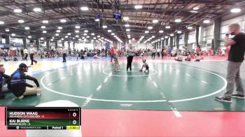 48 lbs Rd# 3 12:00pm Friday - Kai Burns, Minion Black vs Hudson Waag, Oklahoma Outlaws Red