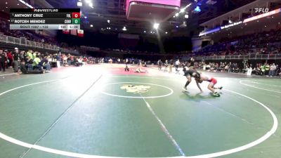132 lbs Champ. Round 2 - Anthony Cruz, Folsom vs Rotceh Mendez, Central Valley