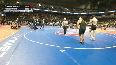165 Class 4 lbs Quarterfinal - Lincoln Howard, Neosho vs Cole Aguirre, Ft. Zumwalt North