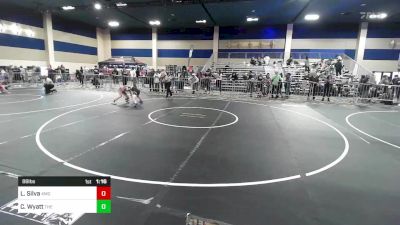 88 lbs Quarterfinal - Levi Silva, 4mg vs Carson Wyatt, The Empire