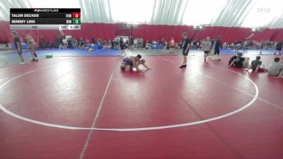 157 lbs Quarters & Wb (16 Team) - Jeremy Linn, Bemidji vs Talon Decker, Illinois Top Dawgs Navy