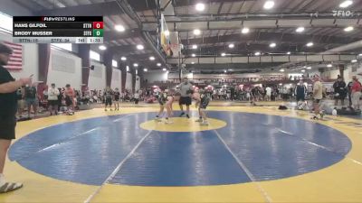 163 lbs Round 4 (12 Team) - Hans Gilfoil, Steller Trained Thorn vs Brody Musser, Steller Trained Fox