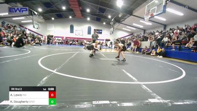 83 lbs Rr Rnd 2 - Anthony Lewis, Pin-King All Stars vs Kayson Dougherty, Sperry Wrestling Club