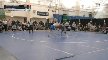 174 lbs Quarterfinal - Hunter Mays, Tcnj vs Andrew Huesgen, Merchant Marine