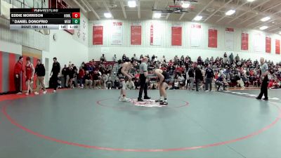 144 lbs Cons. Semi - Daniel Donofrio, West Geauga vs Eddie Morrison, Howland