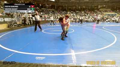 100 lbs Round Of 16 - Iystyn Sanchez, Team Nazar vs Weston Gilroy, Mojo Grappling Academy