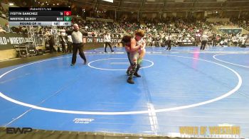 100 lbs Round Of 16 - Iystyn Sanchez, Team Nazar vs Weston Gilroy, Mojo Grappling Academy