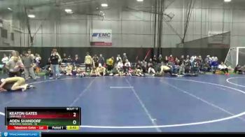 125 lbs Round 4 (6 Team) - Aden Shandorf, Montana Maroon vs Keaton Gates, Iowa Red