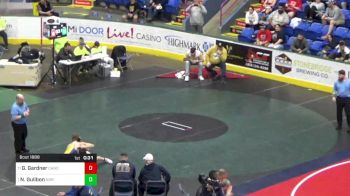 117 lbs 5th Place - Gionno Gardner, Canon McMillan vs Nathan Gulibon, Norwin