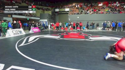 126 lbs Consi Of 8 #1 - Michael Cantu, Kerman vs Osiel Perez, Redwood -Visalia