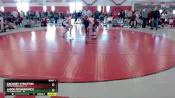 184 lbs Finals (2 Team) - Zachary Stratton, Simon Fraser (B.C.) vs Jason Bynarowicz, Colorado Mesa