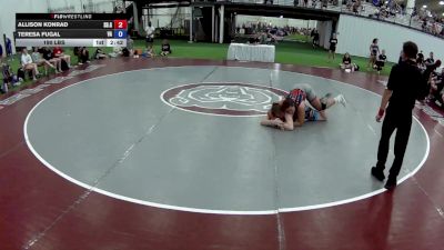 190 lbs Allison Konrad, South Dakota Gold vs Teresa Fugal, Virginia