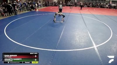 65 lbs Cons. Round 2 - Kenneth Hagerty, Holdingford vs Dash Berger, Stillwater