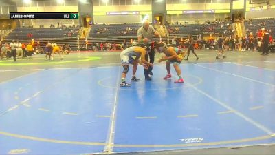 174 lbs Cons. Semi - James Opitz, Williams Baptist vs Xavier Pena, Funky Monkey