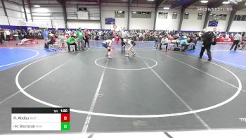 112 lbs Round Of 32 - Raheim Abdou, Beat The Streets PVD vs Riley Storozuk, Fisheye