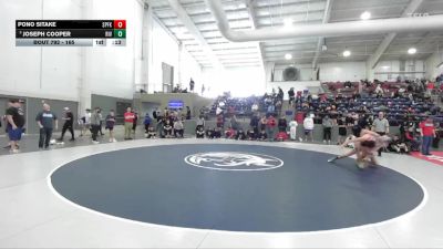 165 lbs Cons. Round 2 - Pono Sitake, Spanish Fork vs Joseph Cooper, Riverton