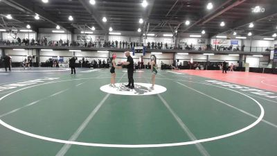 94 lbs 3rd Place - Anabelle Wessel, Alexander vs Zoey Hernandez, Rocky Point