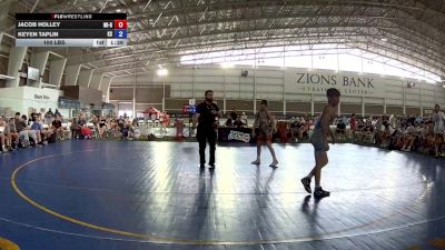 100 lbs Jacob Holley, Michigan Blue vs Keyen Taplin, Kansas