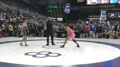 132 lbs Cons. Rd Of 128 - Boston Noland, Ohio vs Roberto Casasola, Kansas