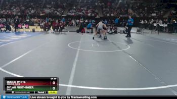 5A 98 lbs Cons. Semi - Rocco White, Coeur D Alene vs Dylan Frothinger, Eagle