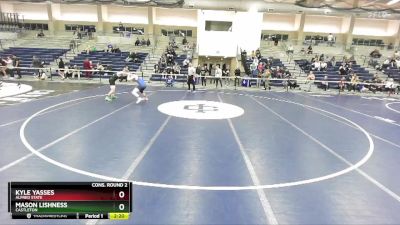 149 lbs Cons. Round 2 - Mason Lishness, Castleton vs Kyle Yasses, Alfred State