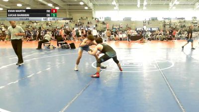 113 lbs Rr Rnd 3 - Evan Martin, Freakztyle Wild Cards - HSB vs Lucas Barbieri, Evil Empire - HSB