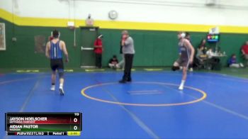 113 lbs Champ. Round 1 - Jayson Hoelscher, Kettering Fairmont vs Aidian Pastor, Madison