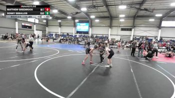 116 lbs Consi Of 4 - Ian White, Grindhouse WC vs Brogan Smith, No Team