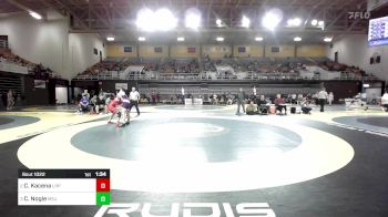 138 lbs Semifinal - Colin Kacena, Lake Highland Prep vs Carter Nogle, Mount Saint Joseph