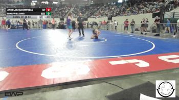 120 lbs Consi Of 32 #2 - Annslee Bloomfield, Glenpool JH vs Nika Williams, Husky Wrestling Club