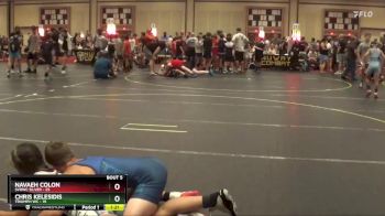 125 lbs Round 2 (6 Team) - Chris Kelesidis, Triumph WC vs Navaeh Colon, SVRWC Silver