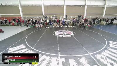 157 lbs Cons. Round 2 - William Clayton, Brighton vs Jack Vigor, Carbon