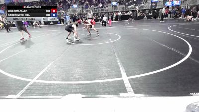 128 lbs Quarterfinal - Weston Allen, Richmond vs Kaden Mitchell, Iowa