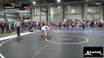 110 lbs Cons. Round 3 - Dalton Paul, Maize vs Alejandro Dieguez, SC Punisher