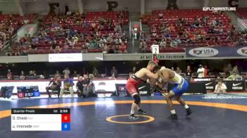 97 lbs Quarterfinal - Daniel Chaid, California Regional Training Center (CRTC) vs Jeremiah Imonode, West Point Wrestling Club