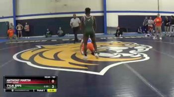 141 lbs Cons. Round 4 - Tylik Epps, Castleton vs Anthony Martin, Coast Guard