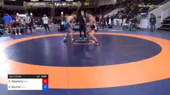 87 kg Semifinal - Kodiak Stephens, Ebbetts Pass Wrestling vs Connor Bourne, Nevada