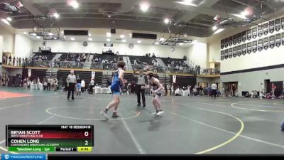 125 lbs Champ. Round 1 - Bryan Scott, Reitz Wrestling Club vs Cohen Long, Contenders Wrestling Academy