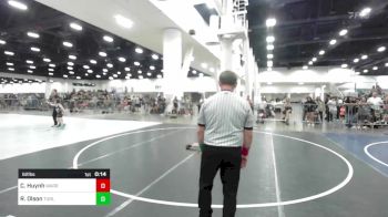 62 lbs Consi Of 16 #2 - Christian Huynh, Warrior Trained Wrestling vs Rhett Olson, Turlock Wrestling