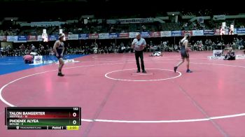 132 lbs Finals (8 Team) - Phoenix Alyea, Skyline vs Talon Bangerter, Westfield