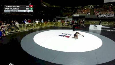 75 lbs Quarters - Platon Cheltsov, Savage House Wrestling Club vs Owen Strathman, MTC - MANTANONA TRAINING CENTER
