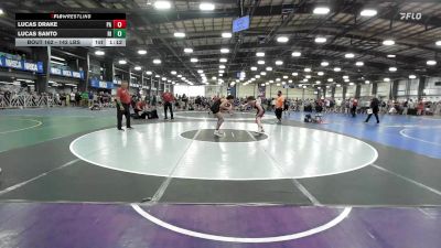 142 lbs Round Of 64 - Lucas Drake, PA vs Lucas Santo, RI