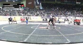 144 lbs Cons. Round 1 - Donovan Rogers, Caldwell County vs Liam Gutierrez, Frederick Douglass