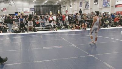 120 lbs Cons. Sub-rd Of 64 - Eagle Clark vs Wyatt Hueftle, MWC