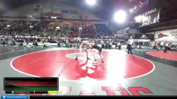 5A 126 lbs Champ. Round 1 - Payson Solomon, Highland vs Gabe Wilcox, Madison