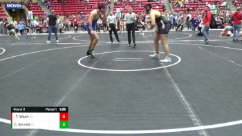 225 lbs Round 3 - Tatum Wash, Mill Valley vs Carson Barnes, TEAM CENTRAL