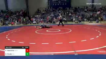 110 lbs Prelims - Preston Valentine, Flowery Branch Jr. Wrestling vs Danny Couey, Woodland Wrestling