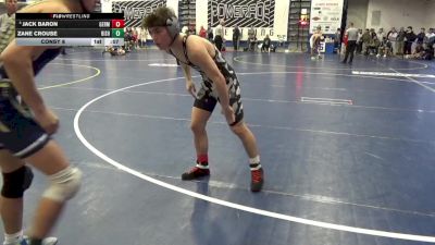 127 lbs Consy 6 - Jack Baron, Germantown Academy vs Zane Crouse, Bishop McDevitt