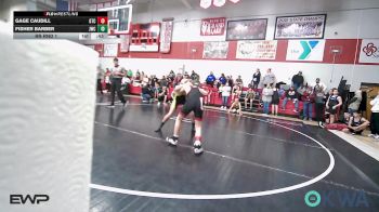 87-90 lbs Rr Rnd 1 - Gage Caudill, Grove Takedown Club vs Fisher Barber, Jay Wrestling Club